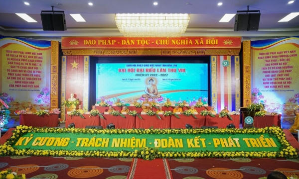 Đắk Lắk: Hòa thượng Thích Châu Quang được tái suy cử Trưởng ban Trị sự GHPGVN tỉnh (2022-2027)