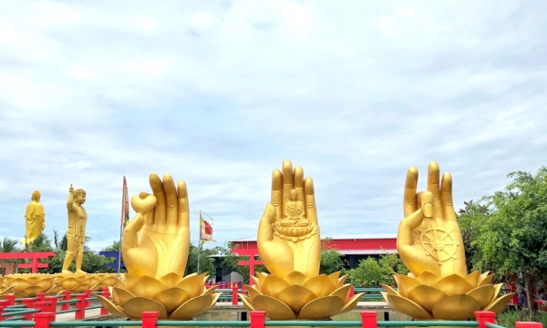 Chùa Phật Học 2 - công trình kiến trúc tôn giáo bề thế bậc nhất Sóc Trăng