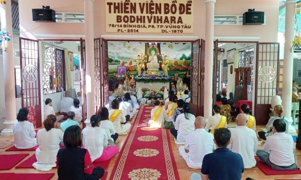 Thiền viện Bồ Đề tổ chức lễ dâng y kathina Phật lịch 2566