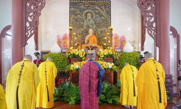 Bình Phước: Lễ an vị Phật tại chùa Phổ Minh