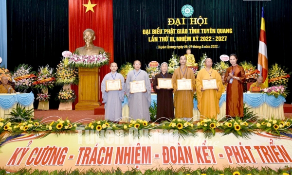 Ban Từ thiện xã hội Phật giáo tỉnh Tuyên Quang với công tác từ thiện, an sinh xã hội