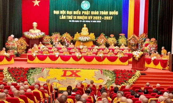 Bế mạc Đại hội Đại biểu Phật giáo toàn quốc lần thứ IX
