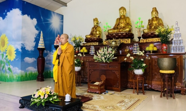 Chùa Đống Cao tổ chức khóa tu “Học theo hạnh Phật” lần thứ 18
