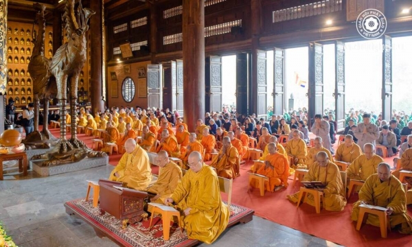 Ninh Bình: Thiêng liêng Đại lễ cầu siêu và cầu an tại chùa Bái Đính