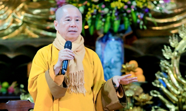 Thượng tọa Thích Chân Quang thuyết giảng tại Thiền viện Bồ Đề