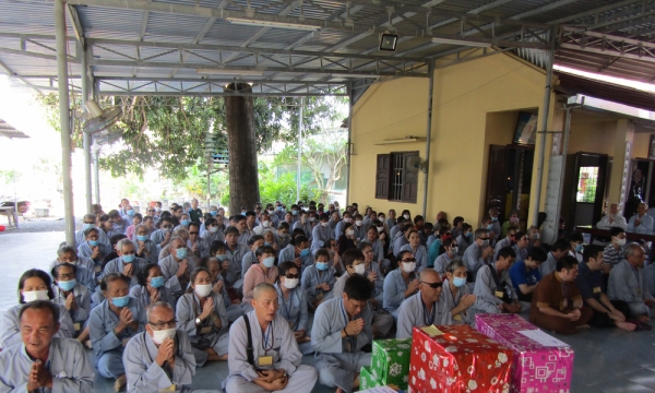 Khánh Hoà: Lễ kỷ niệm 10 năm thành lập đạo tràng khiếm thị chùa Kim Quang
