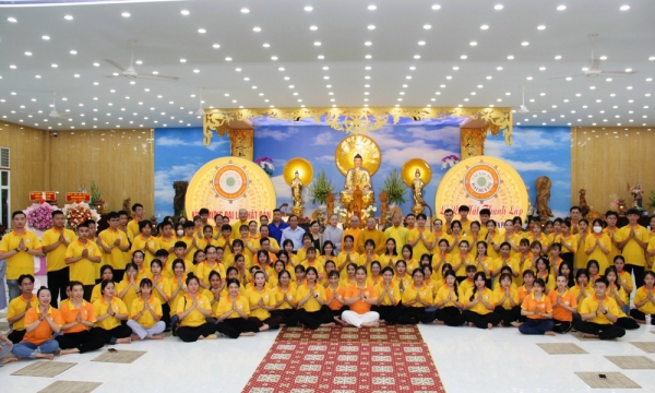 Ra mắt câu lạc bộ thanh thiếu niên Phật tử Đại Bi Tâm