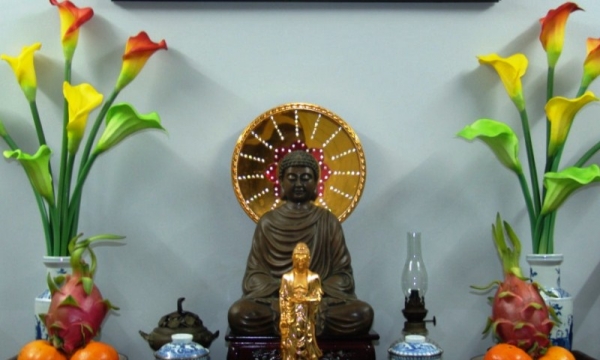 Niệm Phật nhưng không treo tượng Phật có bị xem là bất kính Phật không?