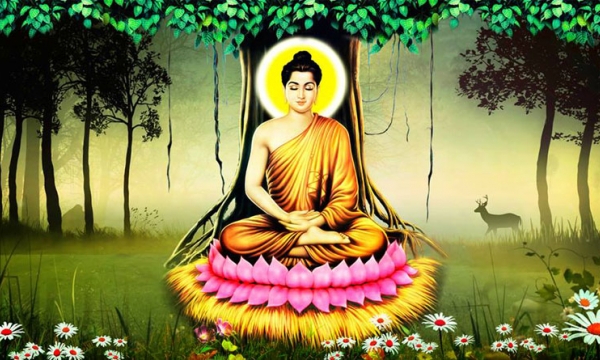 Phật hoá làm thân cá dẫn độ người niệm Phật