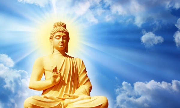 Hào quang toả sáng khi niệm Phật