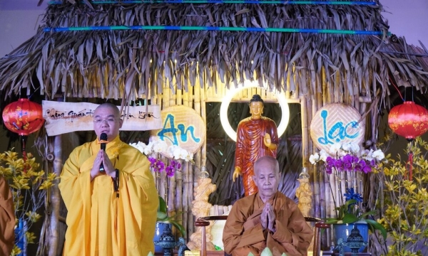 Hơn 1400 Phật tử dự pháp thoại Ni sư Tâm Tâm tại chùa Quán Thế Âm, Quảng Nam