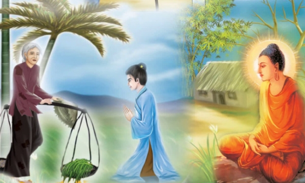 Tiền thân Đức Phật hiếu thảo với cha mẹ mù