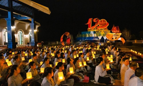 Sắp diễn ra lễ vía Quán Thế Âm xuất gia và vạn đăng dâng Phật tại Fansipan