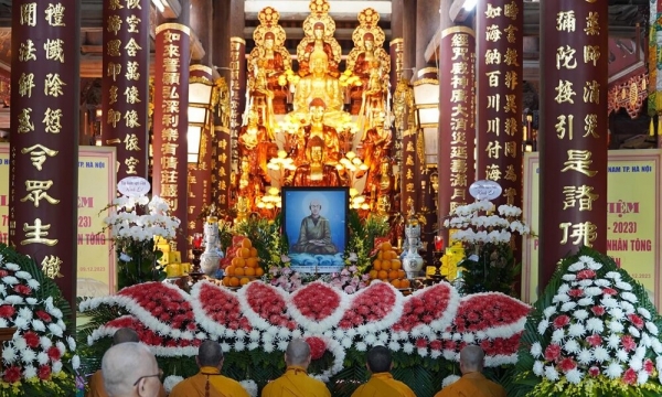 Đại lễ tưởng niệm 715 năm Đức Phật hoàng Trần Nhân Tông nhập Niết-bàn