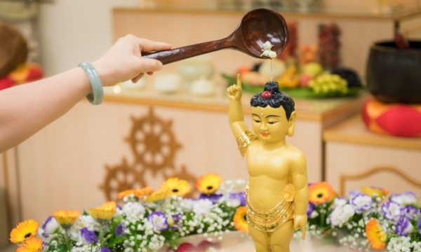 Ý nghĩa của nghi lễ tắm Phật