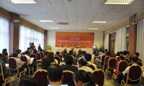 Họp báo Tổ chức Đại hội Toàn quốc lần thứ VII Giáo hội Phật giáo Việt Nam