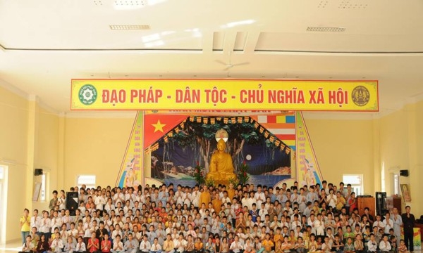Nghệ An: Khai giảng khóa tu học mùa hè chùa Chí Linh