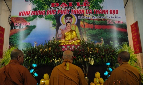 Hải Phòng: Kính mừng ngày đức Phật Thích Ca thành Đạo