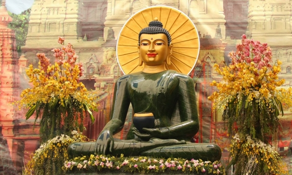 Hải Phòng: Triển lãm, chiêm bái tượng Phật Ngọc Hòa Bình Thế Giới 