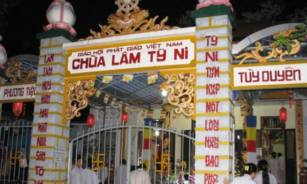 Khánh Hòa: Lễ Khánh đản đức Phật A Di Đà tại chùa Lâm Tỳ Ni 