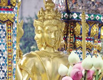 Bức Tượng Phật bốn mặt ở Thái Lan
