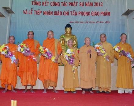 Kiên Giang: Tổng kết công tác Phật sự năm 2012