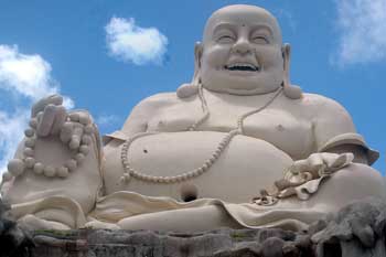 An Giang: Ngôi chùa sở hữu kỷ lục tượng Phật Di Lặc lớn nhất