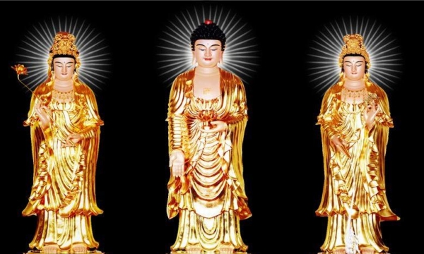 Nhận biết sự khác nhau giữa tượng Phật Thích Ca và Phật Di Đà