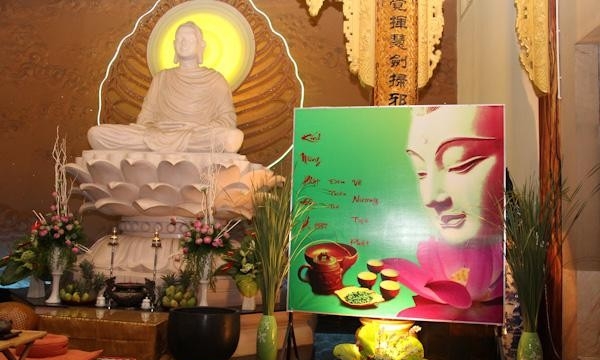 Tp.HCM: Đêm thiền trà 'Về Nương Tựa Phật' tại chùa Từ Tân