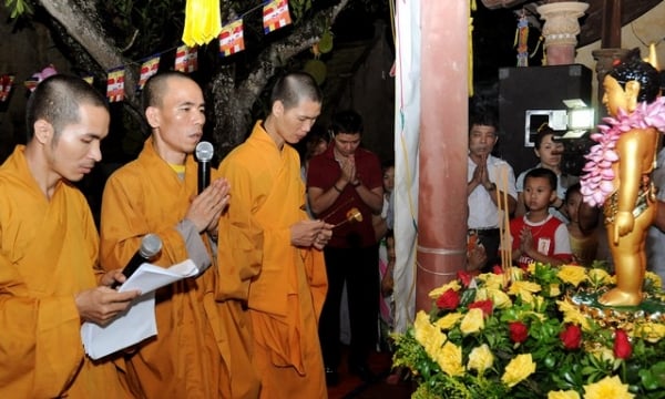Hà Nội: Chùa Phổ Độ tổ chức Phật đản sớm
