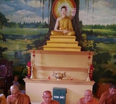 Vĩnh Long: Chùa Viên Giác làm lễ an vị tượng Phật 