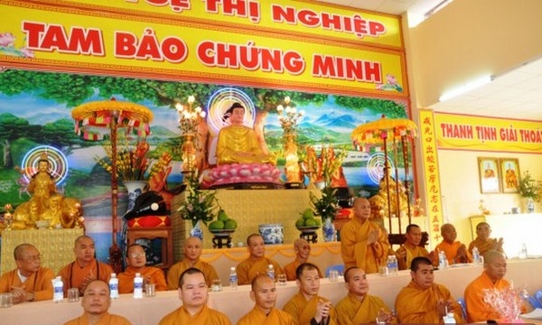 Phật giáo Đồng Nai tiếp đoàn Ban Hoằng pháp Trung Ương viếng thăm