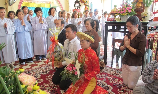 Lễ hằng thuận - Nét văn hóa đặc thù trong lễ cưới của người con Phật