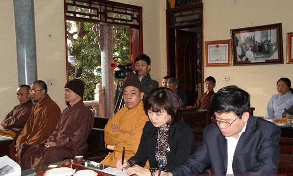 Thái Nguyên: Triển khai công tác phật sự cuối năm 2013