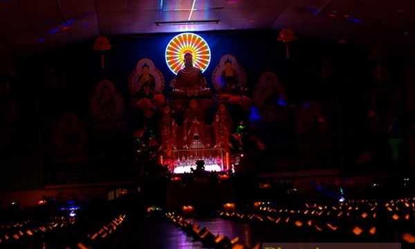 Bình Định: Hệ phái Khất sĩ tổ chức lễ Vía đức Phật A Di Đà