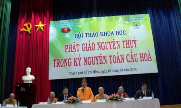 Tp.HCM: Hội thảo Phật giáo Nguyên thủy trong kỷ nguyên toàn cầu hóa