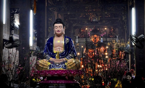 Chuyện đầu năm về 'Tượng Phật lạ xuất hiện trong ngôi chùa cổ' 