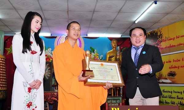 Vĩnh Long: Trung tâm Cô nhi viện Phật giáo Suối Nguồn Tình Thương được vinh danh