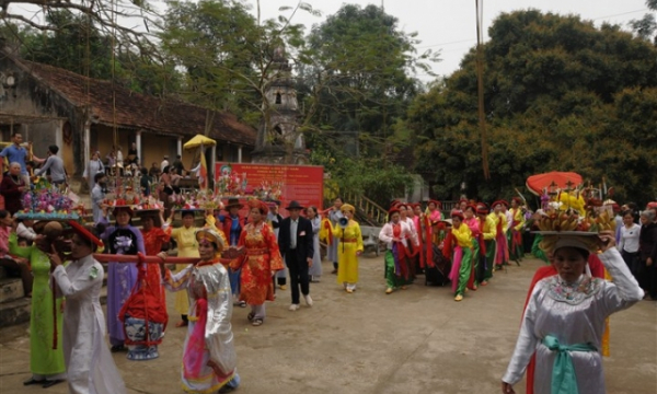 Lễ hội rước nước cổ truyền chùa phủ Báo Ân - Thanh Hóa