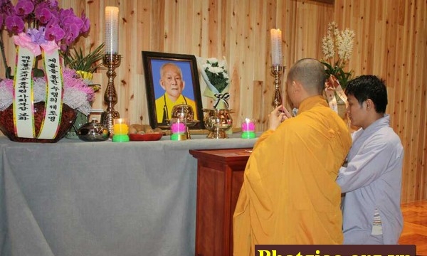 Hàn Quốc: Phật tử Việt Nam tưởng niệm cố Đại lão HT.Thích Trí Tịnh