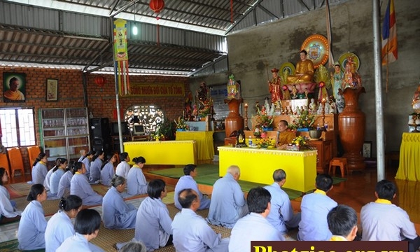 Đắk Nông: PG huyện Đăk Rlấp tổ chức khóa tu một ngày