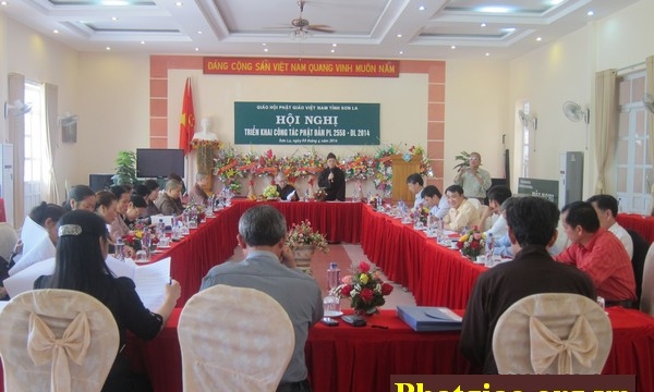 Sơn La: Hội nghị triển khai công tác tổ chức Đại lễ Phật đản PL.2014