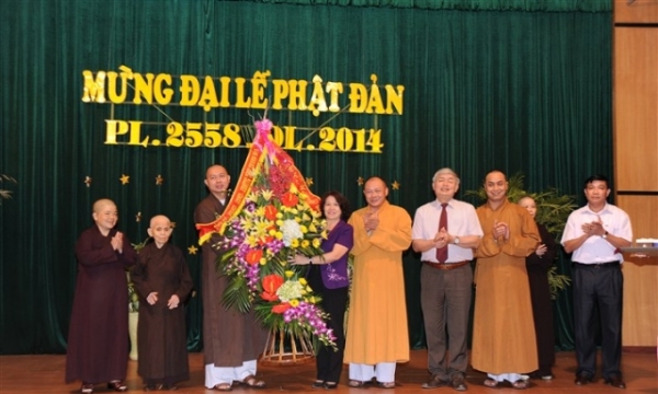 Thanh Hóa: Lãnh đạo tỉnh gặp mặt các chức sắc Phật giáo chúc mừng Phật đản