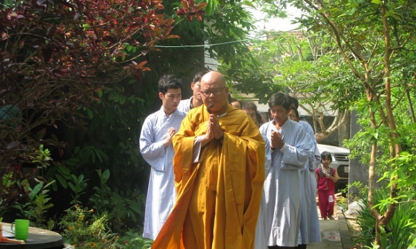 Nghệ An: Khoá tu một ngày an lạc tại chùa An Thái 
