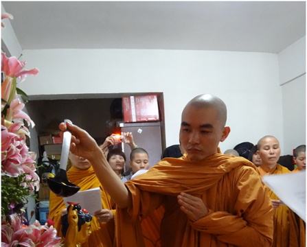 Lễ Phật đản Vesak PL.2558 của tăng, ni sinh Việt Nam trên đất Trung Quốc