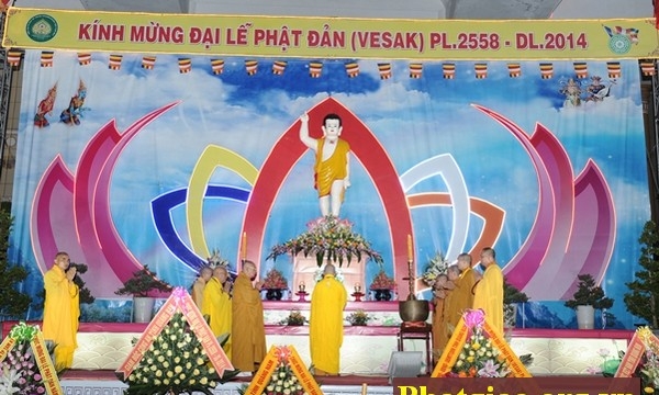 Quảng Nam: Trang nghiêm tổ chức Đại lễ Phật đản PL.2558