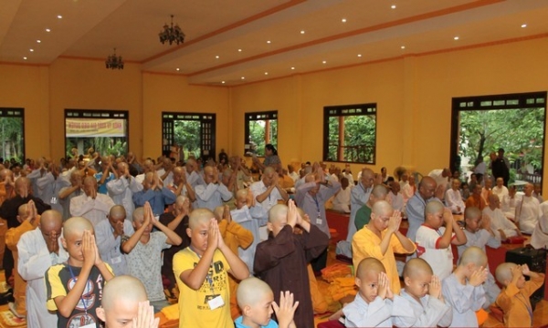 Đồng Nai: Lễ Xuất gia gieo duyên tại thiền viện Phước Sơn