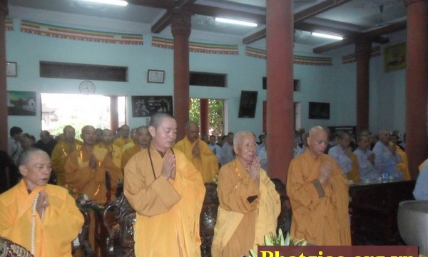 Thái Bình: Trường hạ Tổ đình Thánh Long tổ chức lễ khai pháp