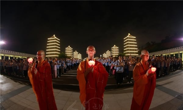 Đài Loan: 1500 Trại sinh Thiền học Quốc tế cầu nguyện cho nạn nhân vụ MH17