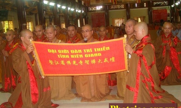Kiên Giang: Khai mạc Đại Giới đàn Trí Thiền